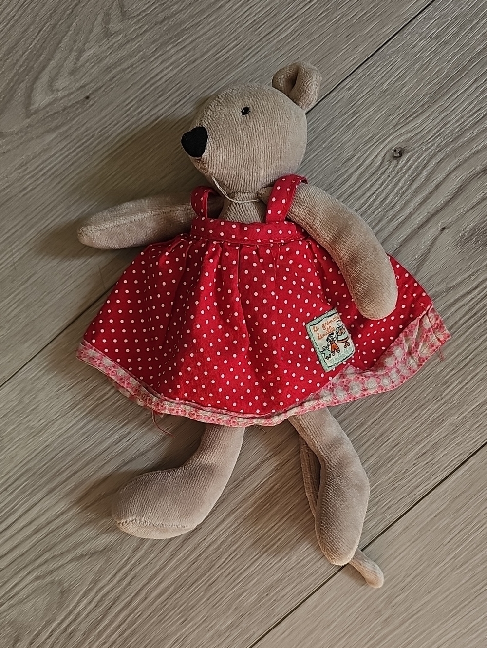 Moulin Roty, La Grande Famille, Nini The Mouse 8.5" Plush